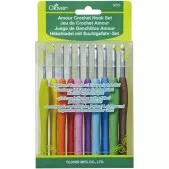 Clover Amour Crochet Hook Set (10 Pcs.)