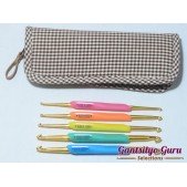 Hamanaka Aluminum Crochet Hook Set w/ Case