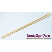 Hamanaka Bamboo Knitting Needles 5.4 mm, 33 cm