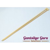 Hamanaka Bamboo Knitting Needles 4.8 mm, 33 cm