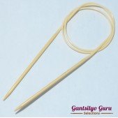 Hamanaka Bamboo Circular Knitting Needles 3.9 mm, 80 cm