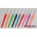 9-Pc. Aluminum Crochet Hook Set