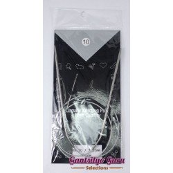 Steel Circular Knitting Needles 10 / 3.25mm (80 cm)