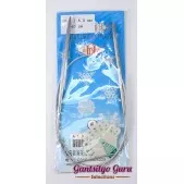 Steel Circular Knitting Needles 6 / 5mm (60 cm)