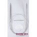 Steel Circular Knitting Needles 7 / 4.5mm (60 cm)