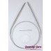 Steel Circular Knitting Needles 7 / 4.5mm (80 cm)