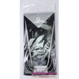 Steel Circular Knitting Needles 7 / 4.5mm (80 cm)
