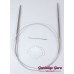 Steel Circular Knitting Needles 8 / 4mm (80 cm)