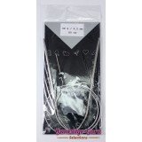 Steel Circular Knitting Needles 8 / 4mm (80 cm)