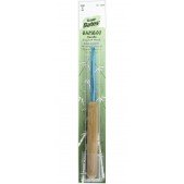 Susan Bates Bamboo Handle / Silvalume Head Crochet Hook Size H8 (5mm)