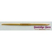 Double-Ended Aluminum Crochet Hook 3/0 - 4/0