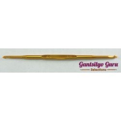Double-Ended Aluminum Crochet Hook 5/0 - 6/0