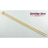 Bamboo Straight Knitting Needles 4.0 (34 cm)
