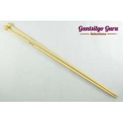 Bamboo Straight Knitting Needles 5.0 (34 cm)