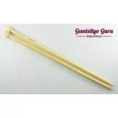 Bamboo Straight Knitting Needles 9.0 (34 cm)