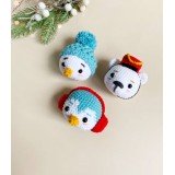 Christmas Trio Amigurumi Crochet Kit