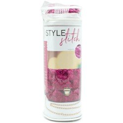 Lion Brand Style Stitch Kit Magenta