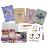 Mini Fluffy Animals Amigurumi Crochet Kit