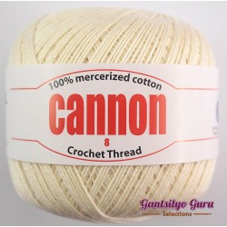 Cannon Mercerized Cotton 8 Thread Ball Natural