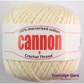 Cannon Mercerized Cotton 8 Thread Ball Natural