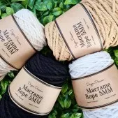 Dapper Dreamer Macrame Rope 5MM Set of 4 Assorted