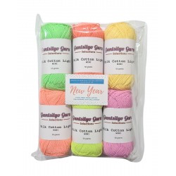 Gantsilyo Guru Milk Cotton Light Mini Color Palette New Year