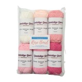 Gantsilyo Guru Milk Cotton Light Mini Color Palette Rose Bowl Gantsilyo Guru Milk Cotton Light Mini Color Palette Rose Bowl