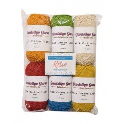 Gantsilyo Guru Milk Cotton Light Mini Color Palette Retro Gantsilyo Guru Milk Cotton Light Mini Color Palette Retro