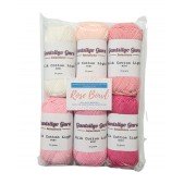 Gantsilyo Guru Milk Cotton Light Mini Color Palette Rose Bowl Gantsilyo Guru Milk Cotton Light Mini Color Palette Rose Bowl