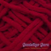 Gantsilyo Guru Super Bulky Chenille Cherry Red