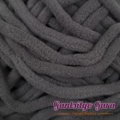 Gantsilyo Guru Super Bulky Chenille Dark Grey