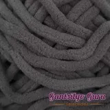 Gantsilyo Guru Super Bulky Chenille Dark Grey