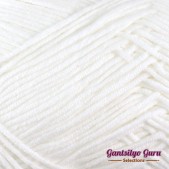 Gantsilyo Guru Milk Cotton Light Snow