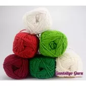 Gantsilyo Guru Milk Cotton Light Mini Color Palette Christmas