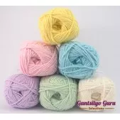 Gantsilyo Guru Milk Cotton Light Mini Color Palette Pastels