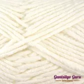 Gantsilyo Guru Milk Cotton Medium White