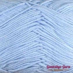 Gantsilyo Guru Milk Cotton Light Pastel Blue