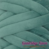 Velvet Jumbo Tube Emerald