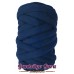 Velvet Jumbo Tube Navy