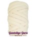 Velvet Jumbo Tube Pastel Yellow