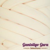 Velvet Jumbo Tube Pastel Yellow