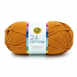 Lion Brand 24/7 Cotton Amber