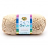 Lion Brand 24/7 Cotton Ecru