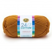 Lion Brand 24/7 Cotton Goldenrod