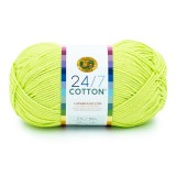 Lion Brand 24/7 Cotton Lime
