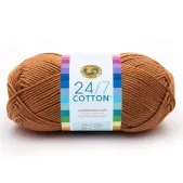 Lion Brand 24/7 Cotton Camel