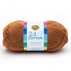 Lion Brand 24/7 Cotton Camel