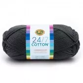 Lion Brand 24/7 Cotton Charcoal