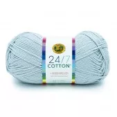 Lion Brand 24/7 Cotton Cool Grey