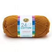 Lion Brand 24/7 Cotton Goldenrod